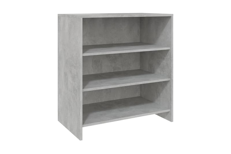 Skänk betonggrå 70x40,5x75 cm spånskiva - Betonggrå - Förvaring - Förvaringsmöbler - Skänkar & sideboards