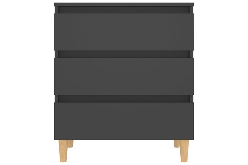 Skänk grå 60x35x69 cm spånskiva - Grå - Förvaring - Förvaringsmöbler - Skänkar & sideboards