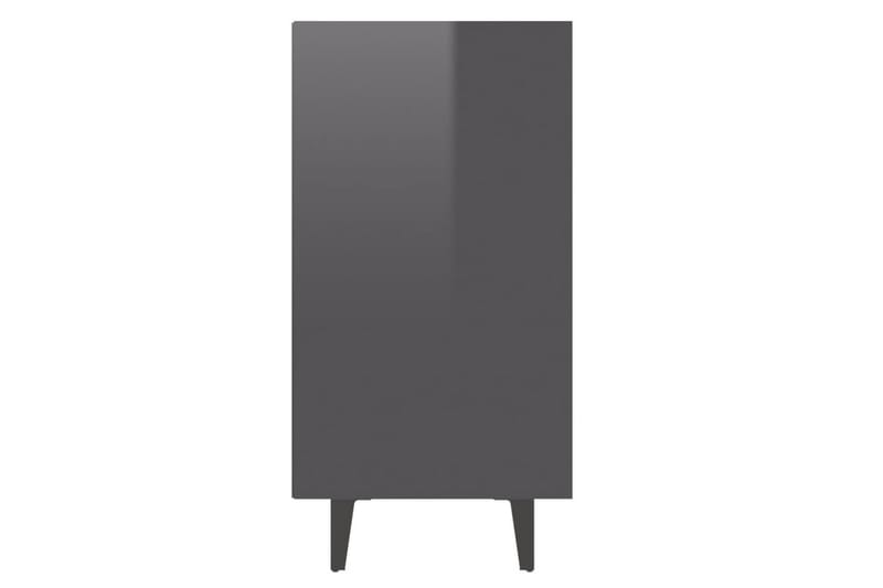 Skänk grå högglans 103,5x35x70 cm spånskiva - Grå högglans - Förvaring - Förvaringsmöbler - Skänkar & sideboards