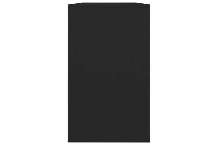 Skänk svart 120x41x75 cm spånskiva - Svart - Förvaring - Förvaringsmöbler - Skänkar & sideboards