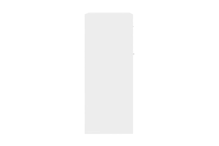 Skänk vit högglans 60x30x75 cm spånskiva - Vit - Förvaring - Förvaringsmöbler - Skänkar & sideboards