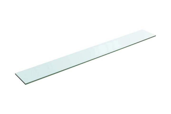 Hyllplan glas genomskinlig 100x12 cm