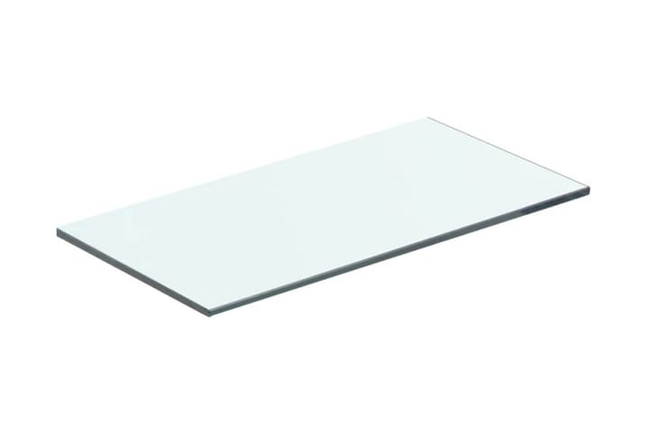 Hyllplan glas genomskinlig 40x15 cm