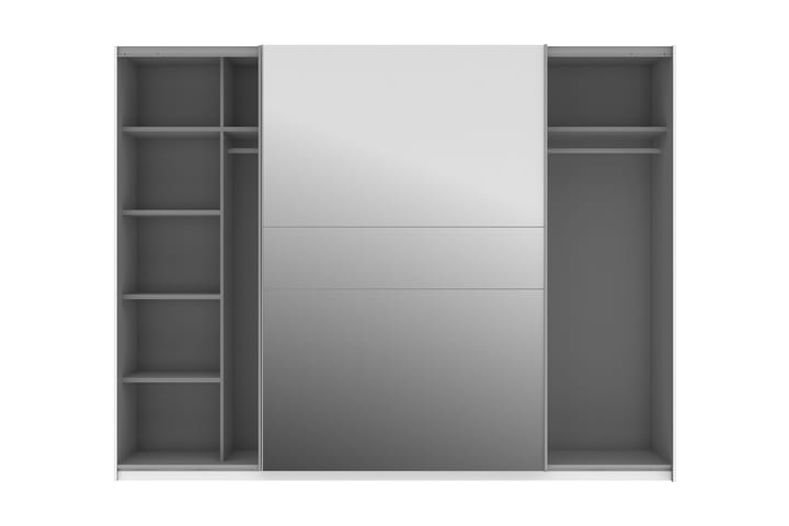SLOBOZIA Sängbord 31x36 cm Vit/Natur - Förvaring - Skor & klädförvaring - Garderober & garderobssystem