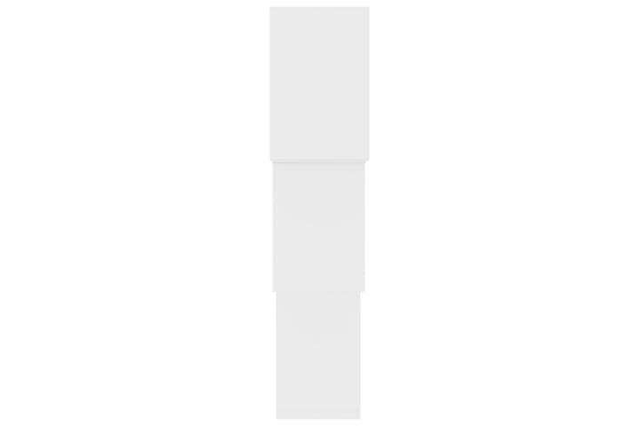 Kubhyllor vit 84,5x15x27 cm spånskiva - Vit - Förvaring - Köksförvaring - Kökshylla