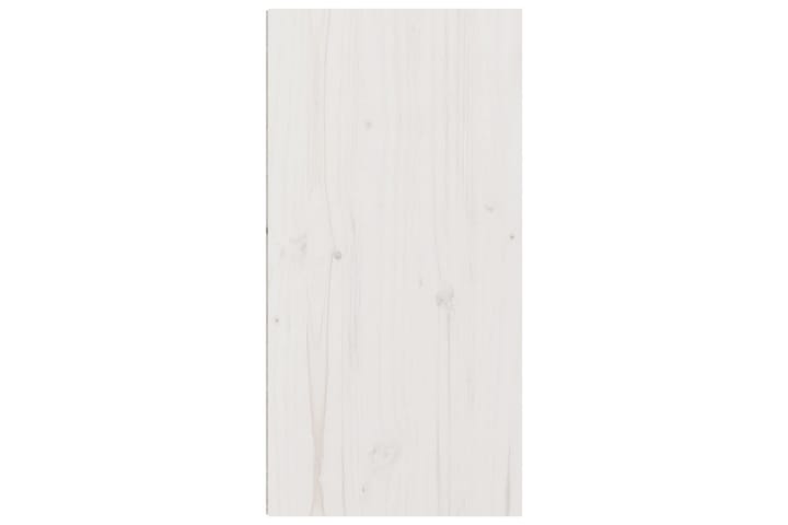 Väggskåp vit 30x30x60 cm massiv furu - Vit - Förvaring - Köksförvaring - Kökshylla