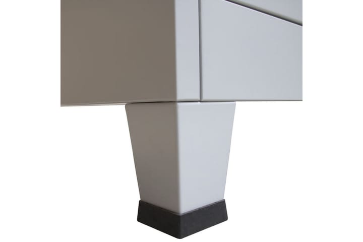 Klädskåp för omklädningsrum med 6 fack stål 90x45x180 cm grå - Grå - Förvaring - Skåp