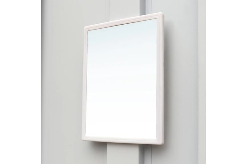 Klädskåp för omklädningsrum med 6 fack stål 90x45x180 cm grå - Grå - Förvaring - Skåp