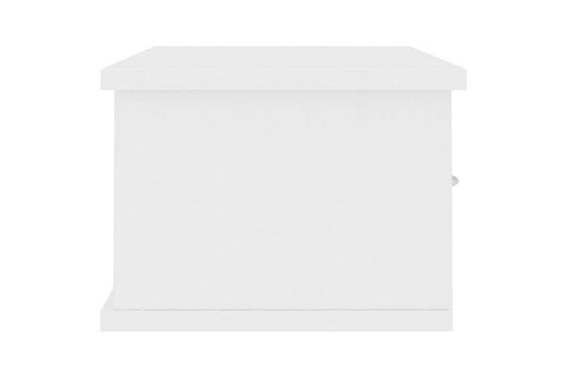 Väggmonterade lådor vit 60x26x18,5 cm spånskiva - Vit - Förvaring - Småförvaring - Förvaringslådor