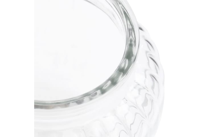 Förvaringsburkar i glas 6 st 500 ml - Transparent - Förvaring - Småförvaring