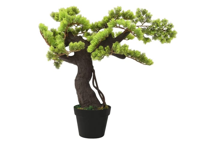 Konstgjort bonsaiträd i kruka cypress 70 cm grön - Grön - Inredning & dekor - Dekor & inredningsdetaljer - Konstgjorda växter