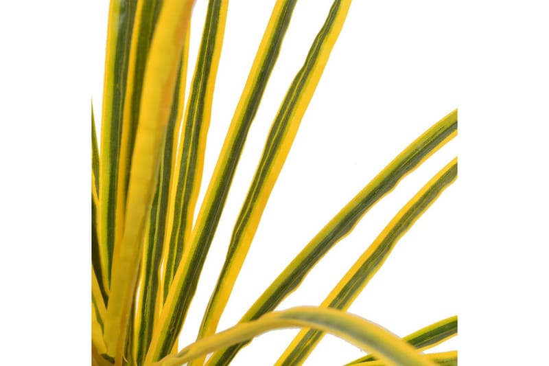Konstväxt Dracaena med kruka 125 cm gul - Grön - Inredning & dekor - Dekor & inredningsdetaljer - Konstgjorda växter