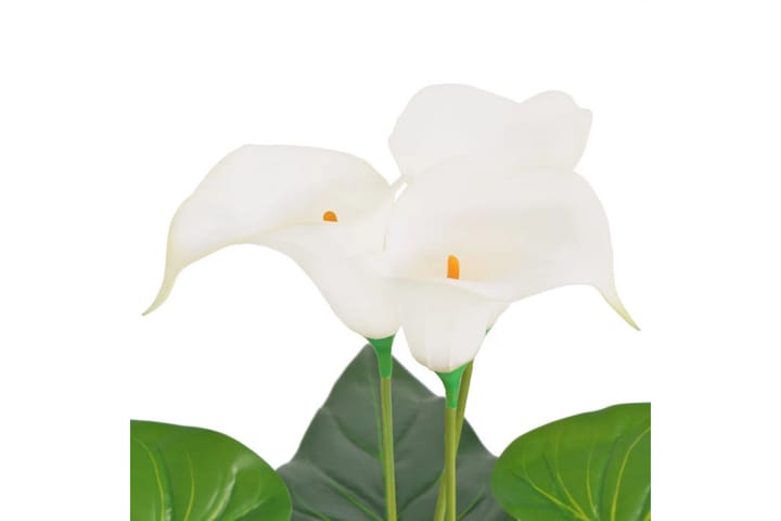 Konstväxt Kalla med kruka 45 cm vit - Vit - Inredning & dekor - Dekor & inredningsdetaljer - Konstgjorda växter
