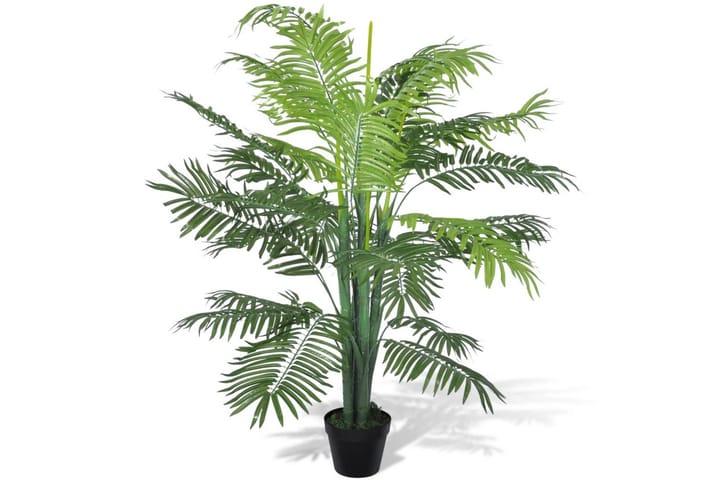 Konstväxt Palmträd med kruka 130 cm - Grön - Inredning & dekor - Dekor & inredningsdetaljer - Konstgjorda växter