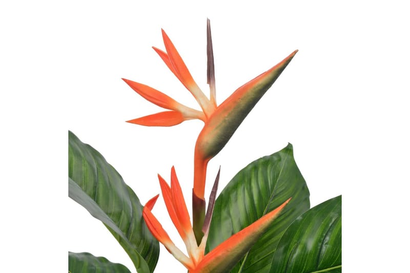Konstväxt Papegojblomma med kruka 100 cm röd - Röd - Inredning & dekor - Dekor & inredningsdetaljer - Konstgjorda växter