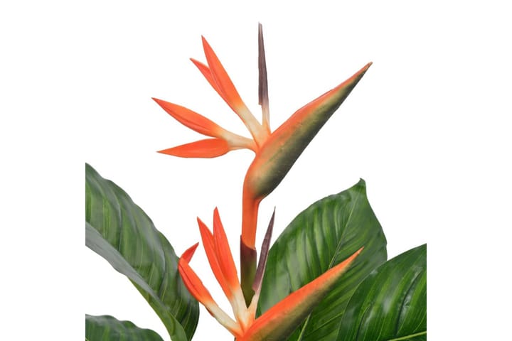 Konstväxt Papegojblomma med kruka 100 cm röd - Röd - Inredning & dekor - Dekor & inredningsdetaljer - Konstgjorda växter