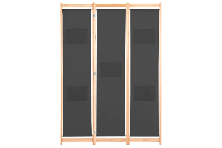 Rumsavdelare 3 paneler 120x170x4 cm grå tyg - Inredning & dekor - Dekor & inredningsdetaljer - Rumsavdelare