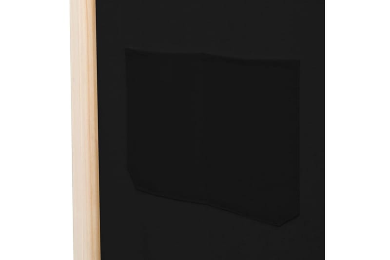 Rumsavdelare 3 paneler 120x170x4 cm svart tyg - Inredning & dekor - Dekor & inredningsdetaljer - Rumsavdelare