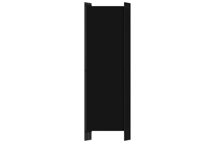 Rumsavdelare 5 paneler svart 250x180 cm - Svart - Inredning & dekor - Dekor & inredningsdetaljer - Rumsavdelare