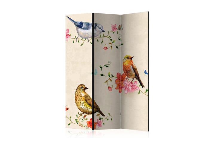 RUMSAVDELARE Bird Song 135x172 - Artgeist sp. z o. o. - Inredning & dekor - Dekor & inredningsdetaljer - Rumsavdelare