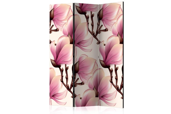 RUMSAVDELARE Blooming Magnolias 135x172 cm - Artgeist sp. z o. o. - Inredning & dekor - Dekor & inredningsdetaljer - Rumsavdelare