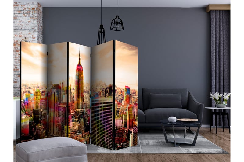 RUMSAVDELARE Colors of New York City III 225x172 cm - Artgeist sp. z o. o. - Inredning & dekor - Dekor & inredningsdetaljer - Rumsavdelare