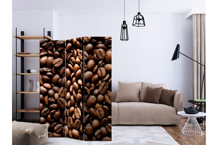 RUMSAVDELARE Roasted Coffee Beans 135x172 cm - Inredning & dekor - Dekor & inredningsdetaljer - Rumsavdelare