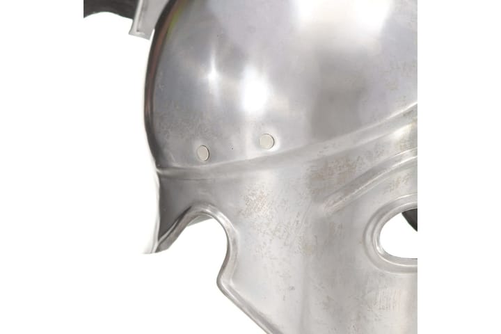 Grekisk riddarhjälm för LARP silver stål - Inredning & dekor - Dekor & inredningsdetaljer