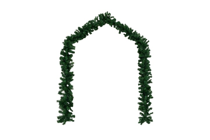 Julgirlanger 4 st grön 270 cm PVC