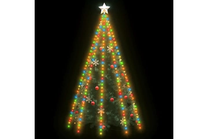 Ljusnät för julgran 400 lysdioder färgglad 400 cm - Inredning & dekor - Julpynt & helgdekoration - Julpynt & juldekoration - Julgranspynt