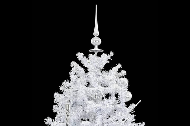 Julgran med snö och paraplybas vit 170 cm - Vit - Inredning & dekor - Julpynt & helgdekoration - Julpynt & juldekoration - Plastgran