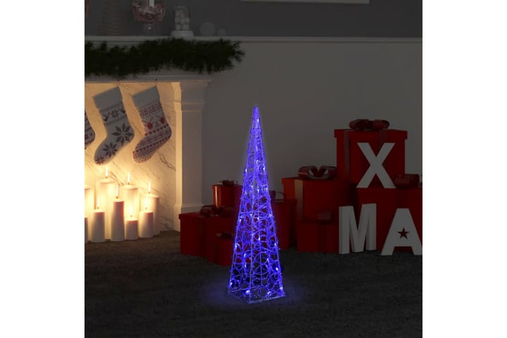 Ljuskon LED akryl blå 60 cm - Blå - Inredning & dekor - Julpynt & helgdekoration - Julpynt & juldekoration