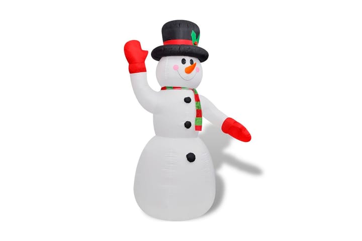 Uppblåsbar snögubbe 240 cm - Vit - Inredning & dekor - Julpynt & helgdekoration - Julpynt & juldekoration