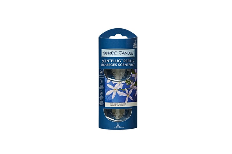 SCENT PLUG Refill Midnight Jasmine Aromalampa - Yankee Candle - Inredning & dekor - Ljus & dofter - Rumsdoft & luftfräschare - Aromalampa & doftkrus