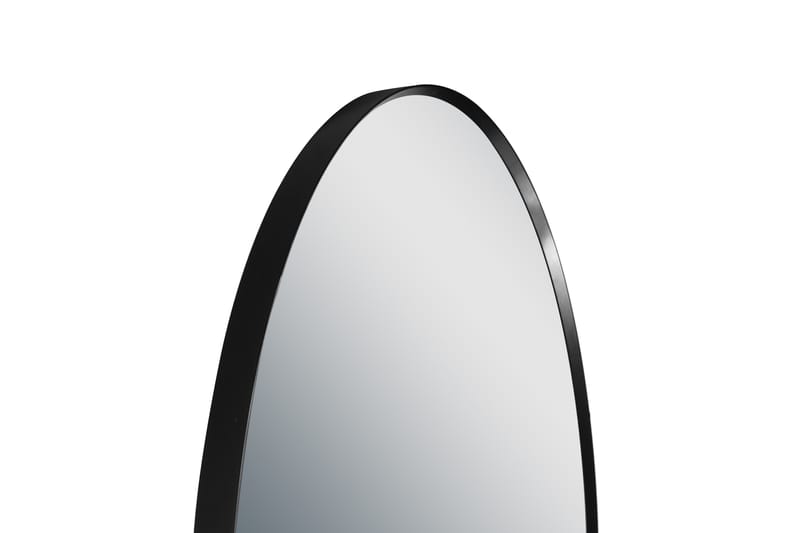 GRINDERUM Väggspegel 60 cm Svart - Inredning & dekor - Speglar - Badrumsspegel