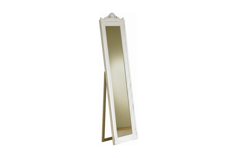 BARCELONA Golvspegel Vit/Guld - AG Home & Light - Inredning & dekor - Speglar - Golvspegel