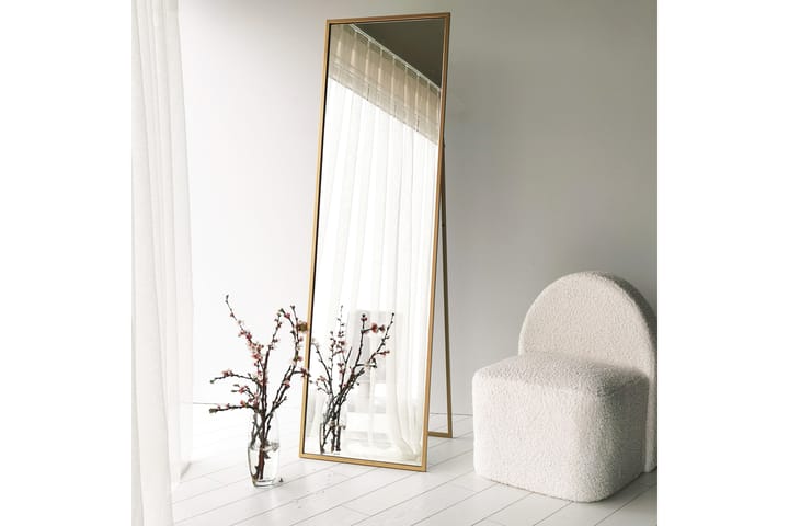 MALAHIDE Spegel 50x170 cm Guld/Härdat Glas - Inredning & dekor - Speglar - Golvspegel