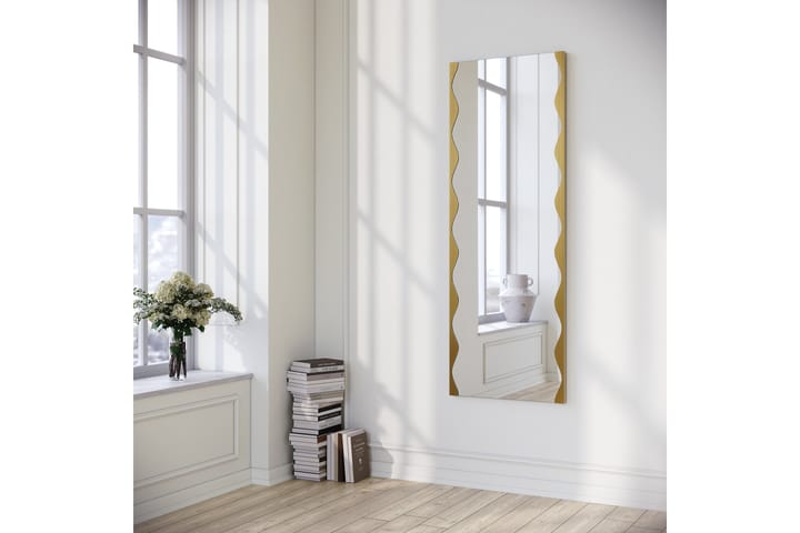 Akol Spegel 50 cm Rektangulär Guld - Inredning & dekor - Speglar - Väggspegel