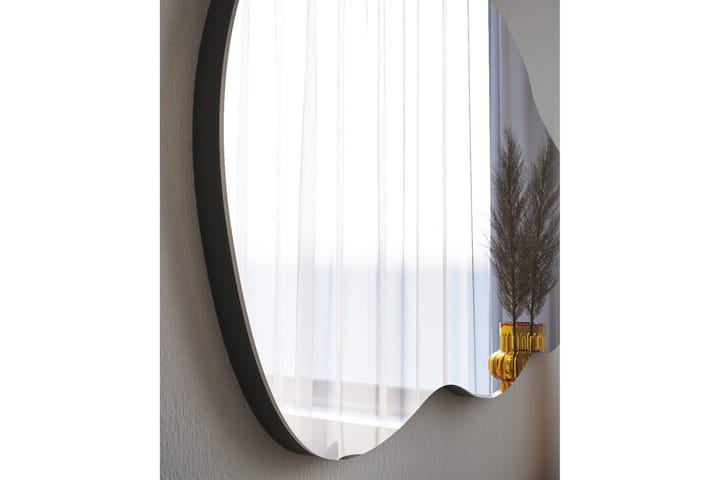 BEBE Spegel 40 cm Rektangulär Svart - Inredning & dekor - Speglar - Väggspegel