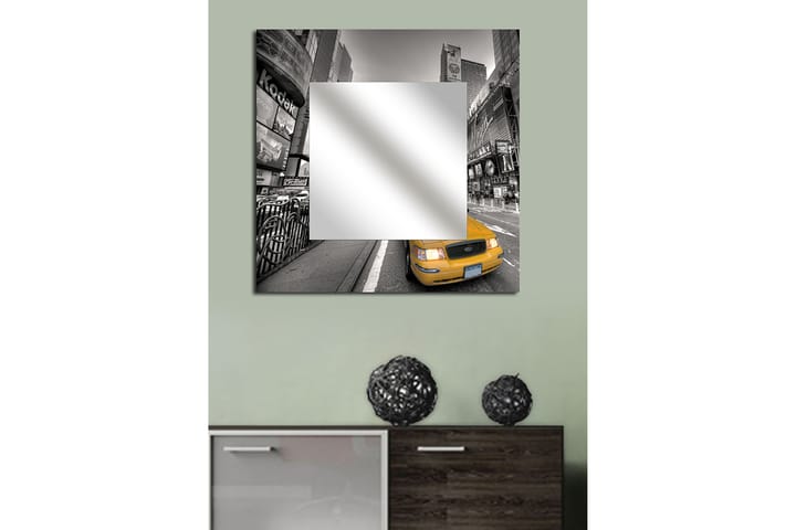 ELISTA Dekorspegel 50x50 cm City New York Plexiglas