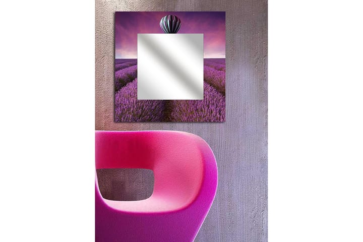 ELISTA Dekorspegel 50x50 cm Nature Plexiglas/Flerfärgad
