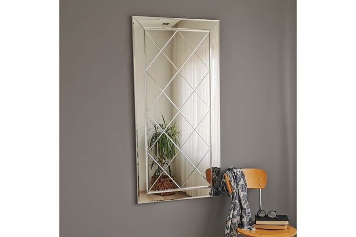 FABBO Dekorationsspegel 130 cm Silver - Inredning & dekor - Speglar - Väggspegel
