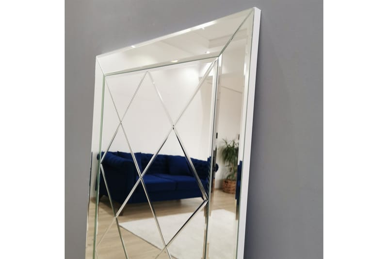 FABBO Dekorationsspegel 130 cm Silver - Inredning & dekor - Speglar - Väggspegel