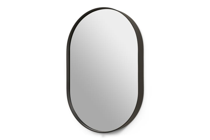 IZABELA Vägghängd spegel 40 cm Svart - Inredning & dekor - Speglar - Väggspegel