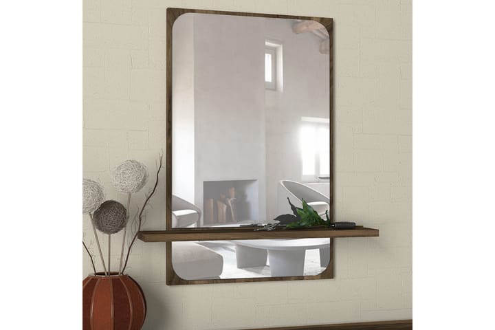 KYRKEBERG Spegel 45 cm Brun - Inredning & dekor - Speglar - Väggspegel