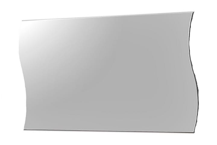 ONDES Spegel 110x60 cm Vägghängd Vit Högglans