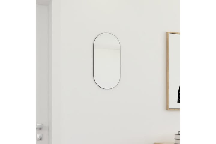 Spegel 40x20 cm glas - Vit - Inredning & dekor - Speglar - Väggspegel