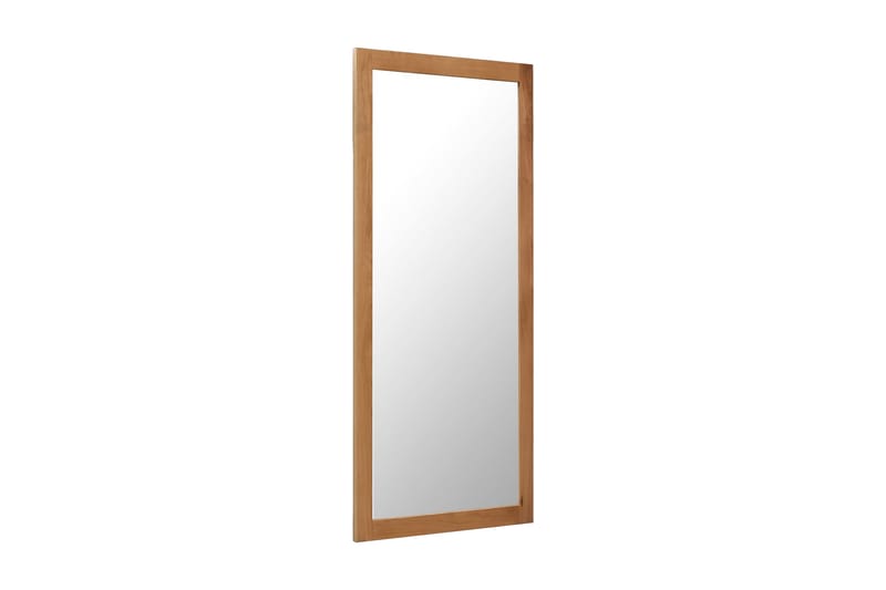 Spegel 50x140 cm massiv ek - Brun - Inredning & dekor - Speglar - Väggspegel