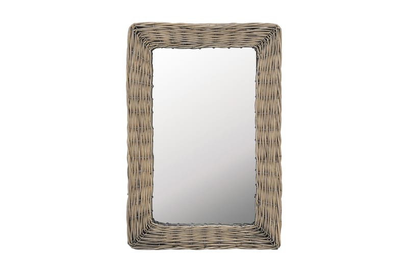 Spegel i korgmaterial 40x60 cm brun - Inredning & dekor - Speglar - Väggspegel