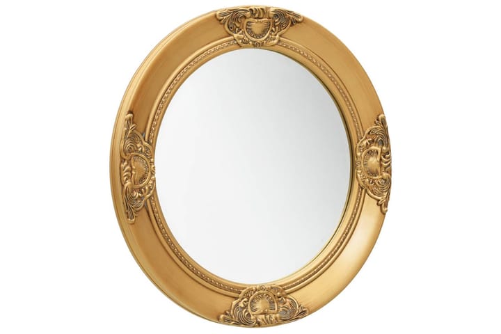 Väggspegel barockstil 50 cm guld - Inredning & dekor - Speglar - Väggspegel